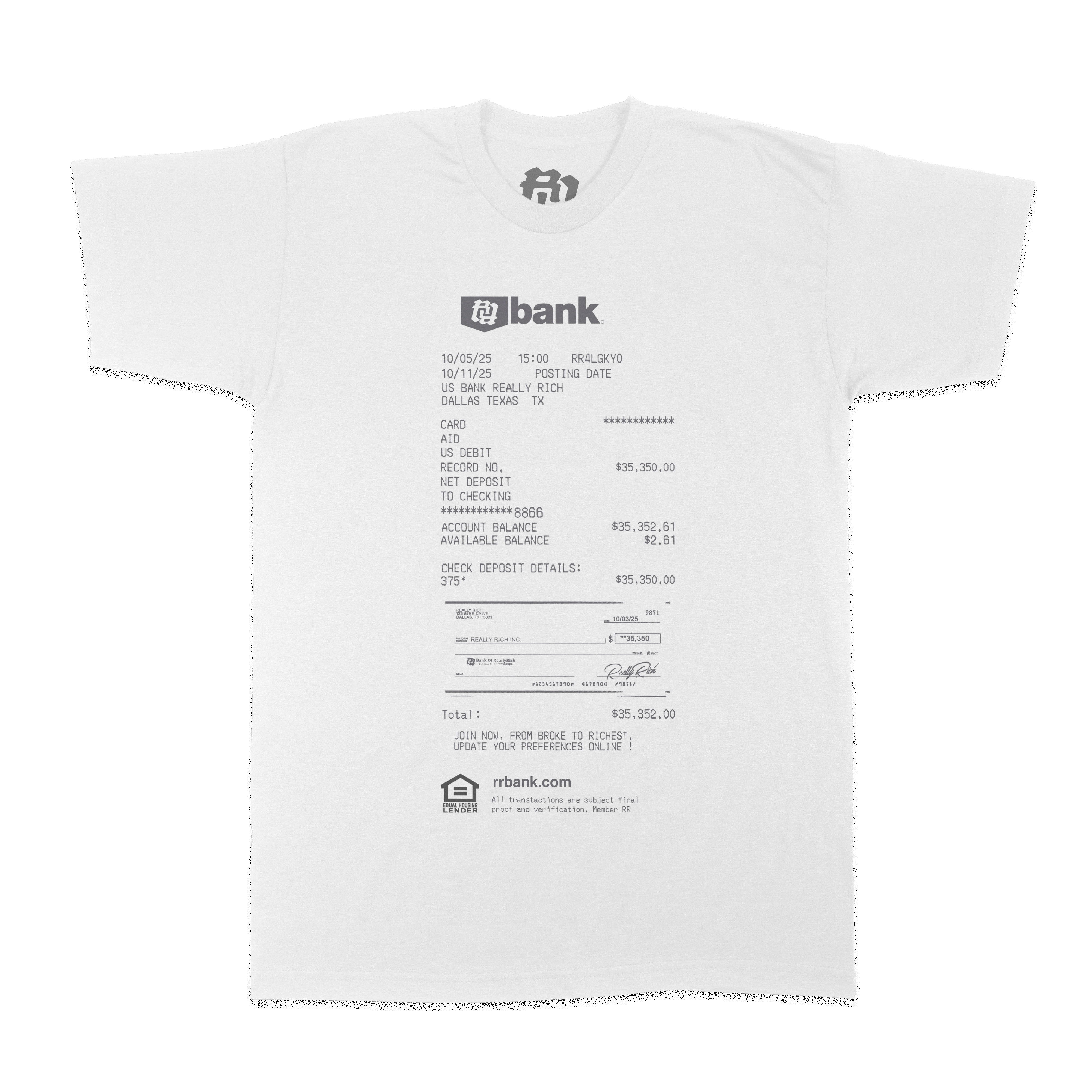 BANKSLIP TEE