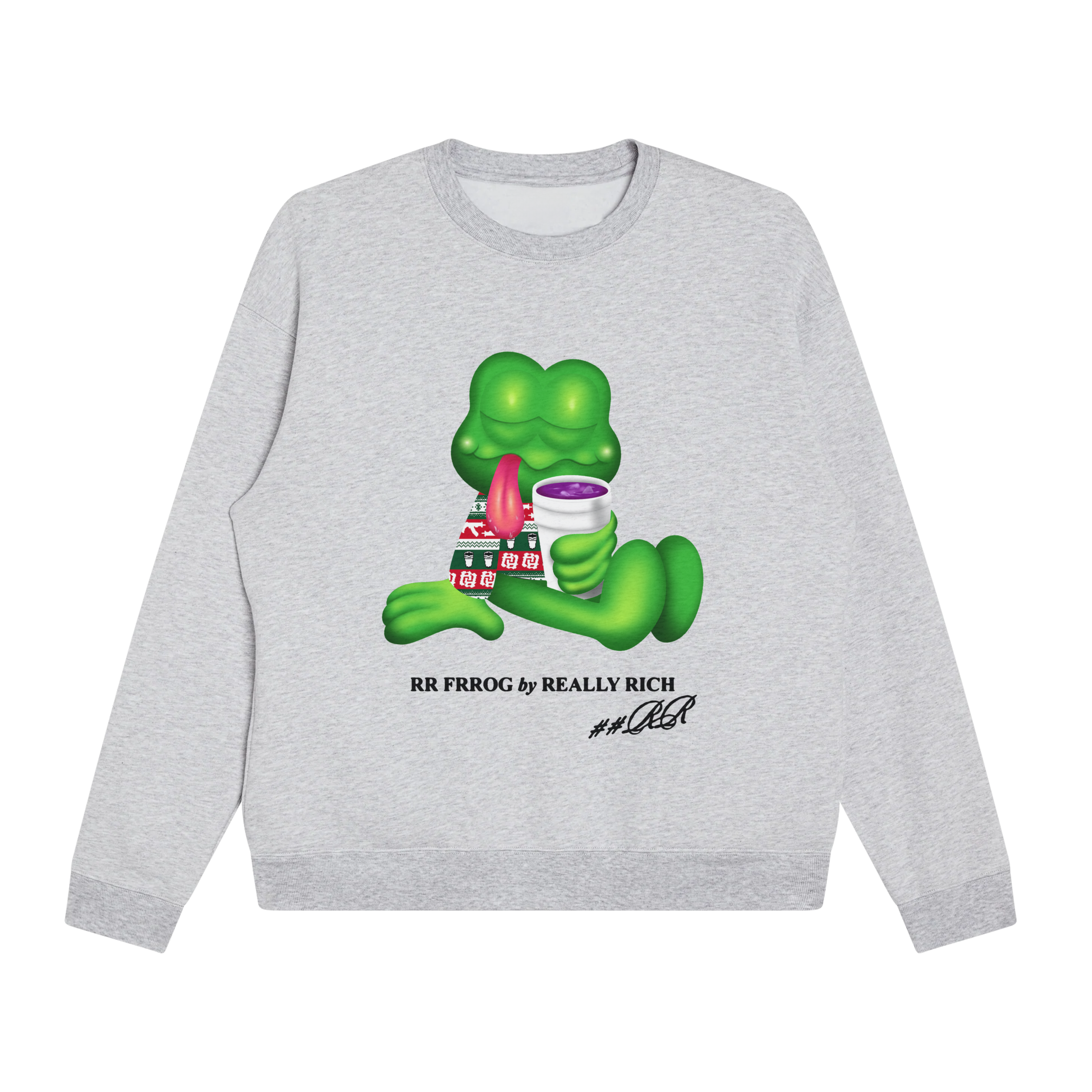 RR FRROG CREWNECK