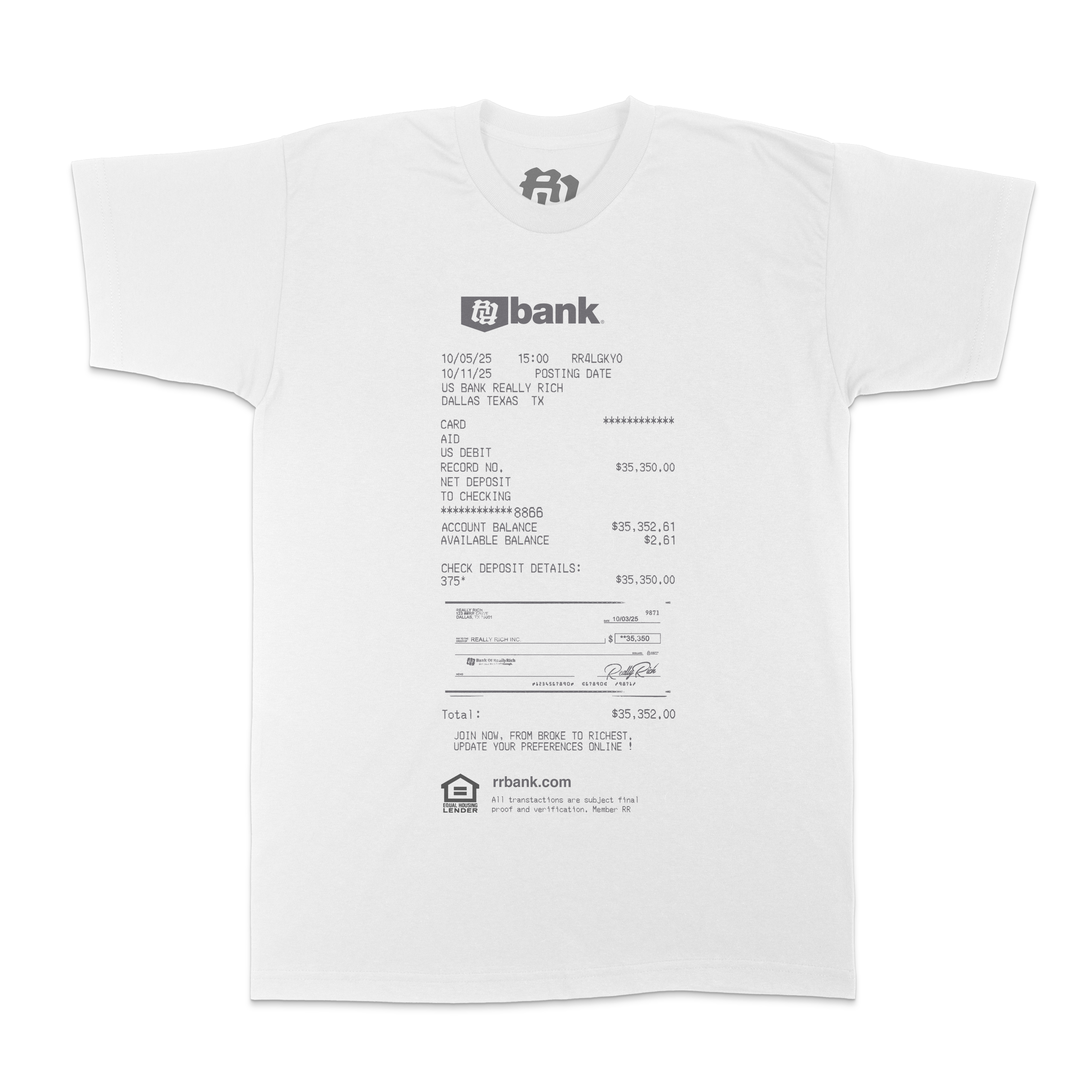 BANKSLIP TEE