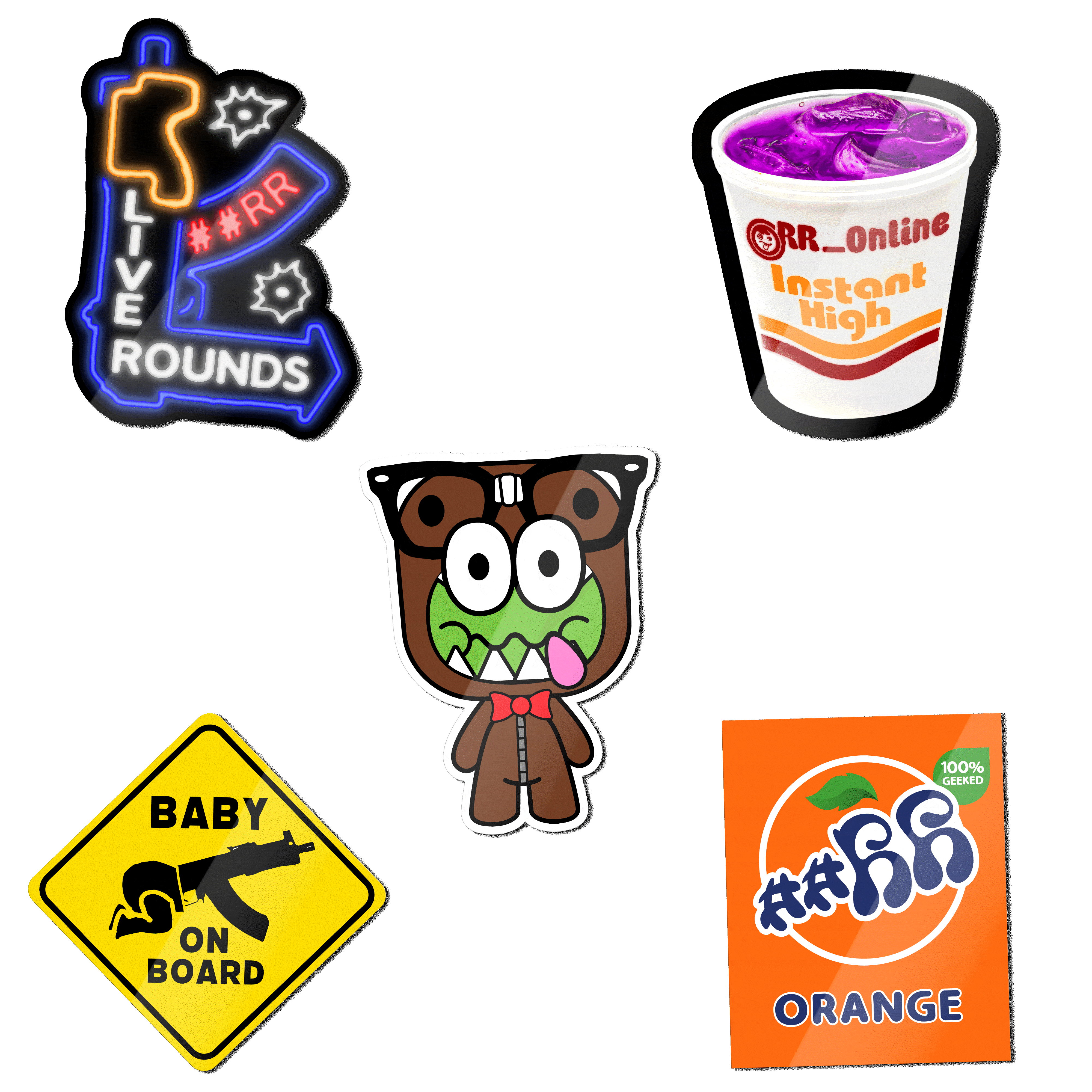 STICKERR PACK 4&5 (5PACKS)