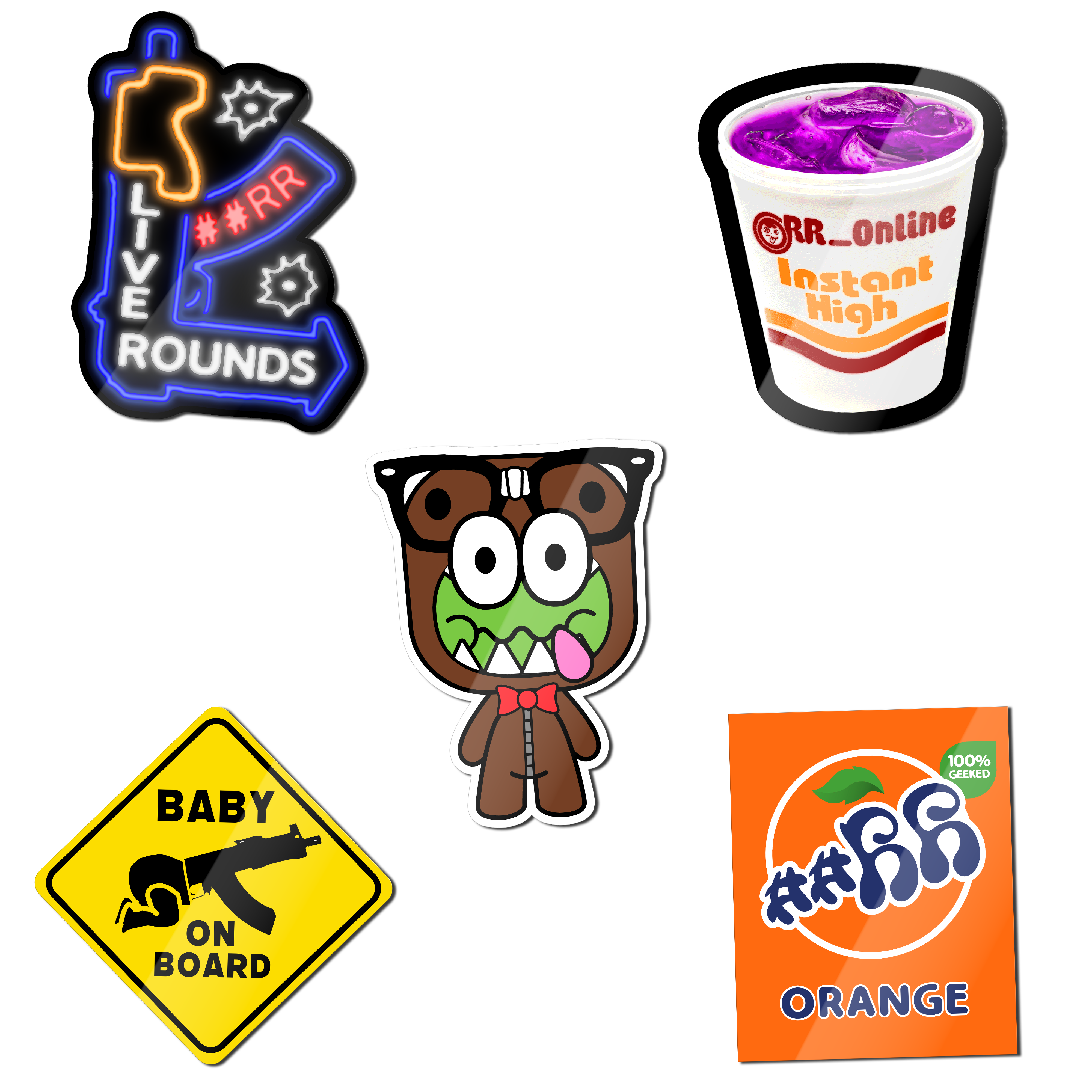 STICKERR PACK 4&5 (5PACKS)